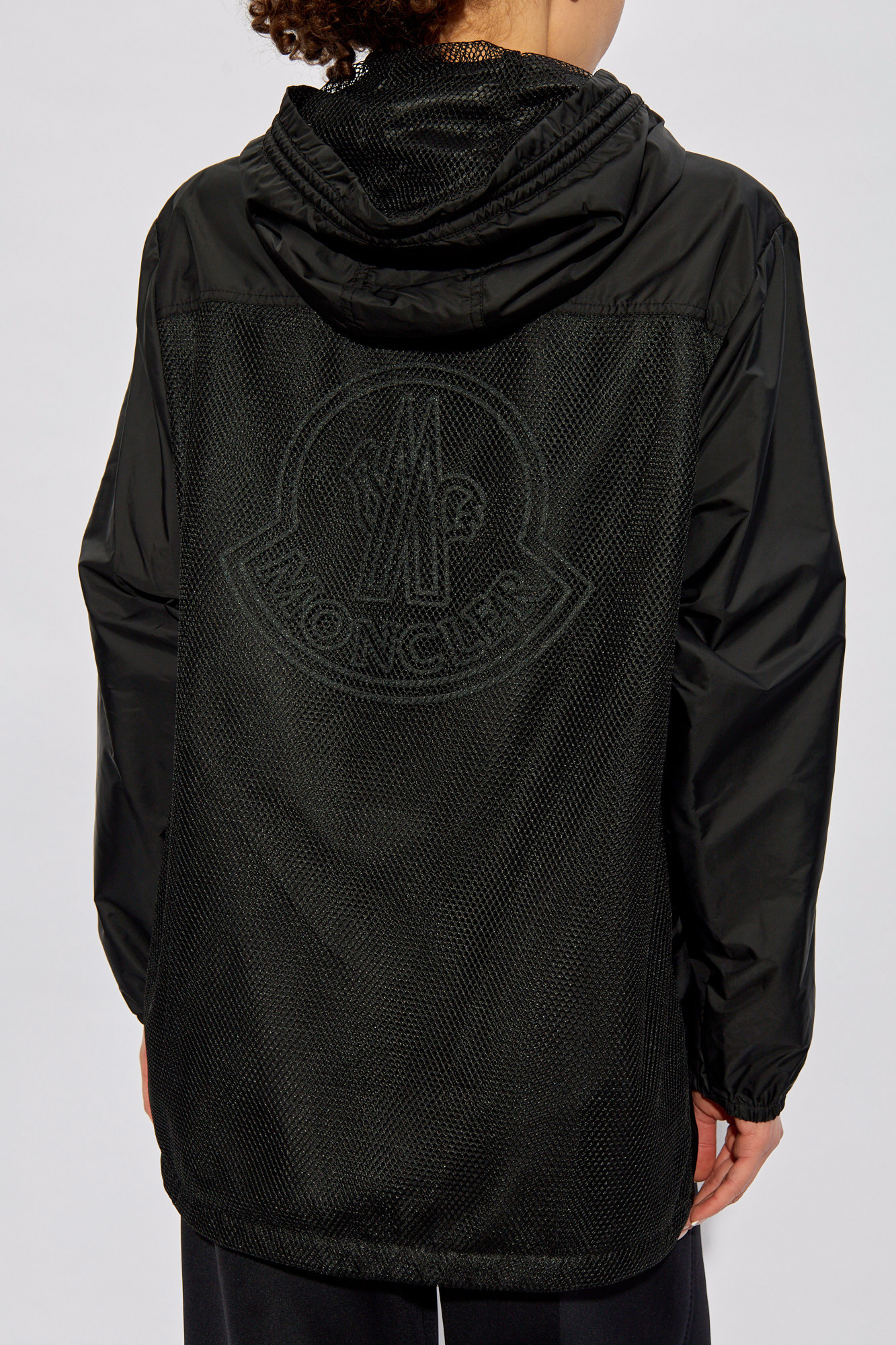 【MONCLER】IOLE HOODED JACKET Black 'Iole' lightweight jacket Moncler - Vitkac Italy
